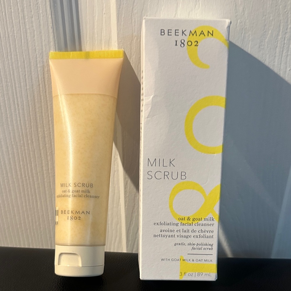 Beekman 1802 Milk Scrub in Yellow Tube